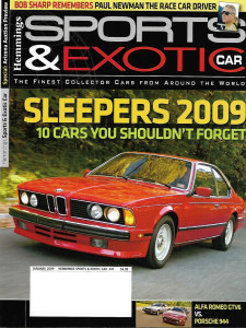 HEMMINGS SPORTS & EXOTIC CAR 2009 JAN - ALFA ROMEO GTV6 vs PORSCHE 944